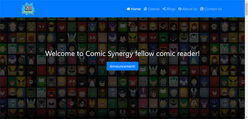 Comic Synergy Website